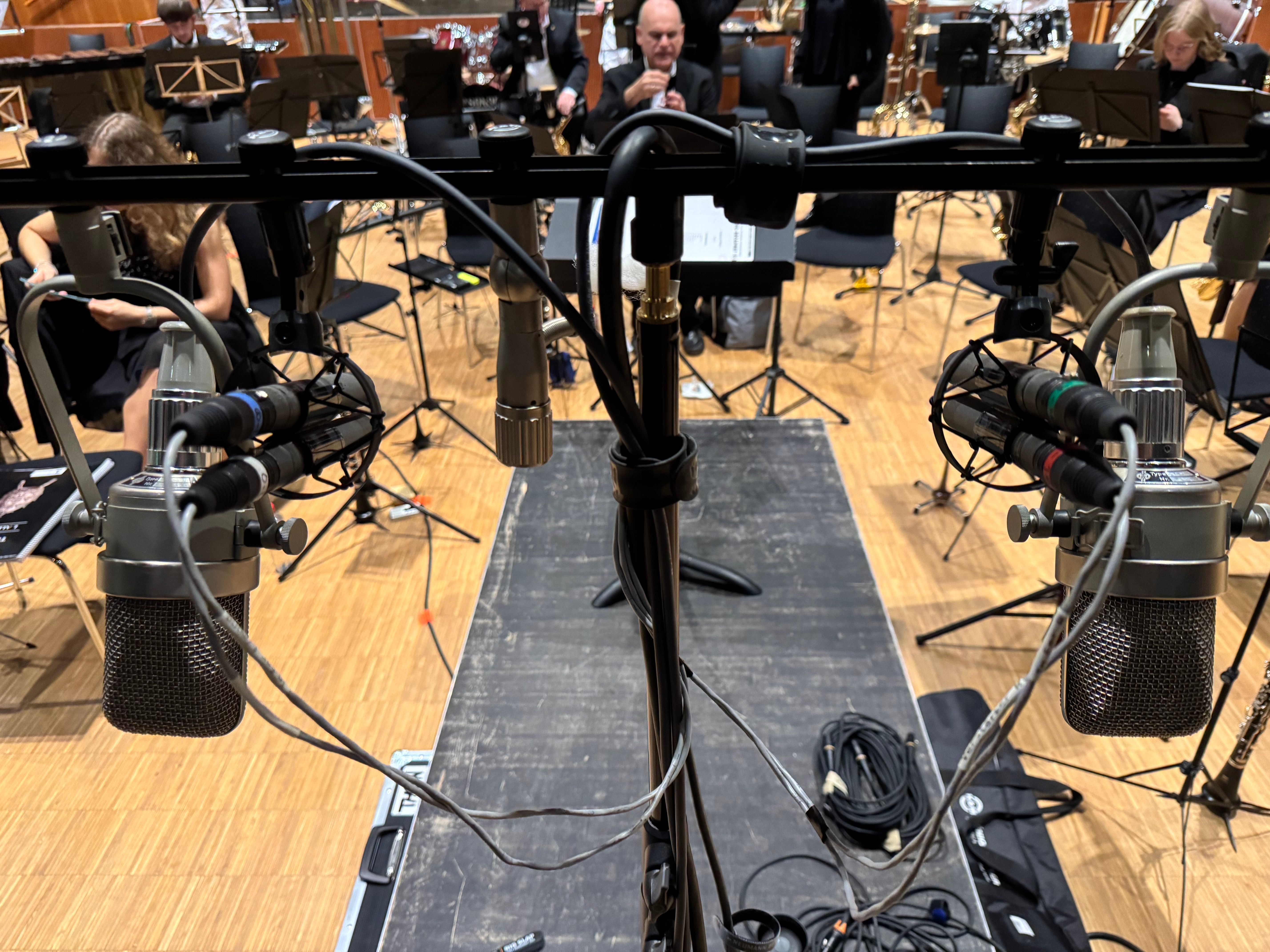 Hauptmikrofone M50 und Mk4, Mk2s, es fehlt noch das SM69